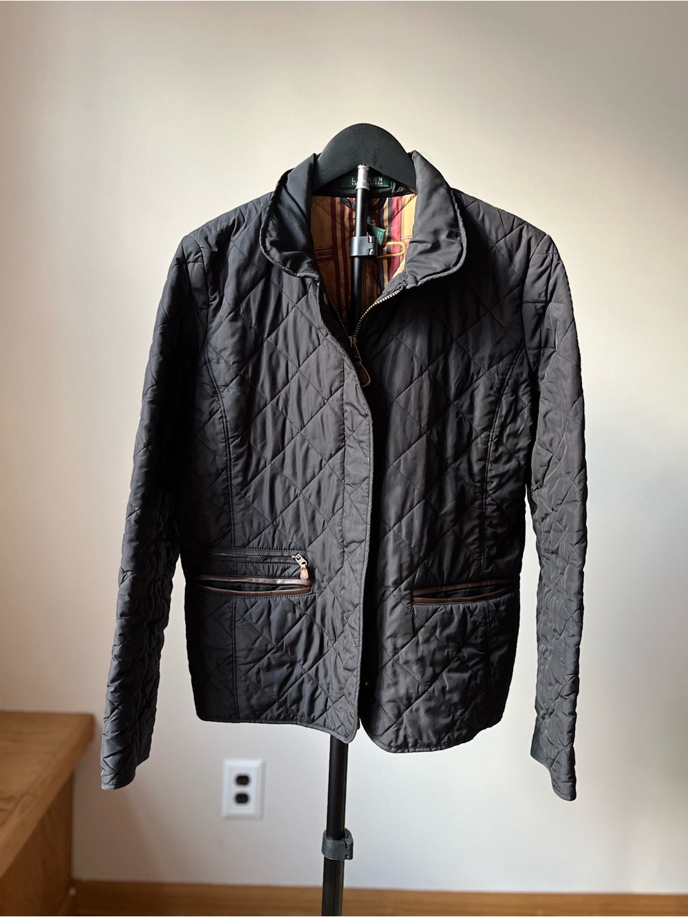 Ralph Lauren Black Quilted Puffer Jacket